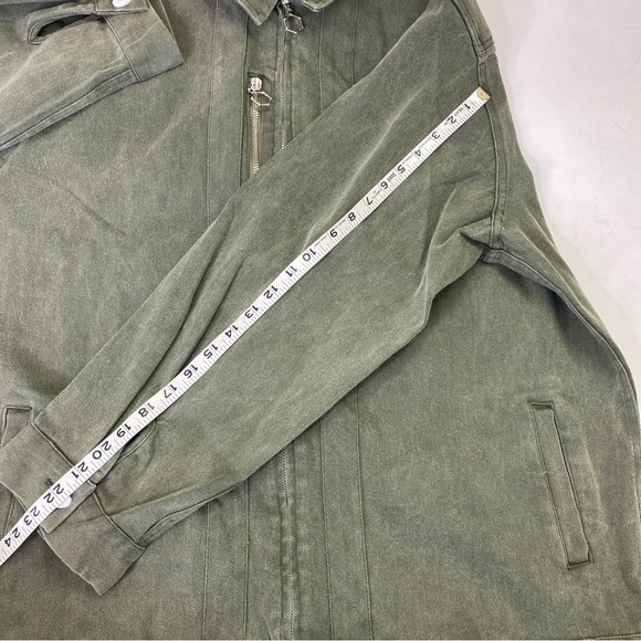 OTA Mi7itary Washed Denim Wellness Club Member Jacket Size XXL - Picture 7 of 14